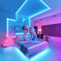 Shizi Rgb Led Strip Light Waterproof Remote Control Color Changing 3528 - Complete Kit