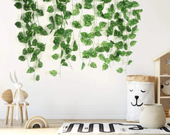 7 Feet Long Artificial Money Plant Leaf Bail Garland For Home, Office, Room Decoration