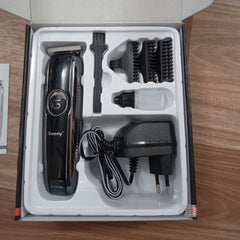 Geemy Original Professional Hair Clipper Trimmer Shaver GM-6050 With Full Accessories Kit For Precision Grooming And Styling